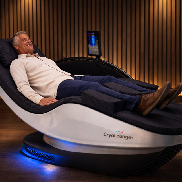 CryoLounge+ Recovery Chair at R Spa in Aliso Viejo
